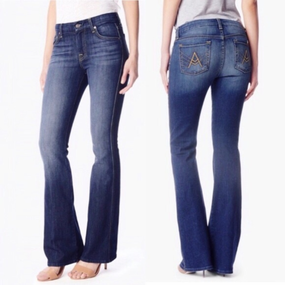 7 FAM jeans size 30 boot cut A pocket. Like New